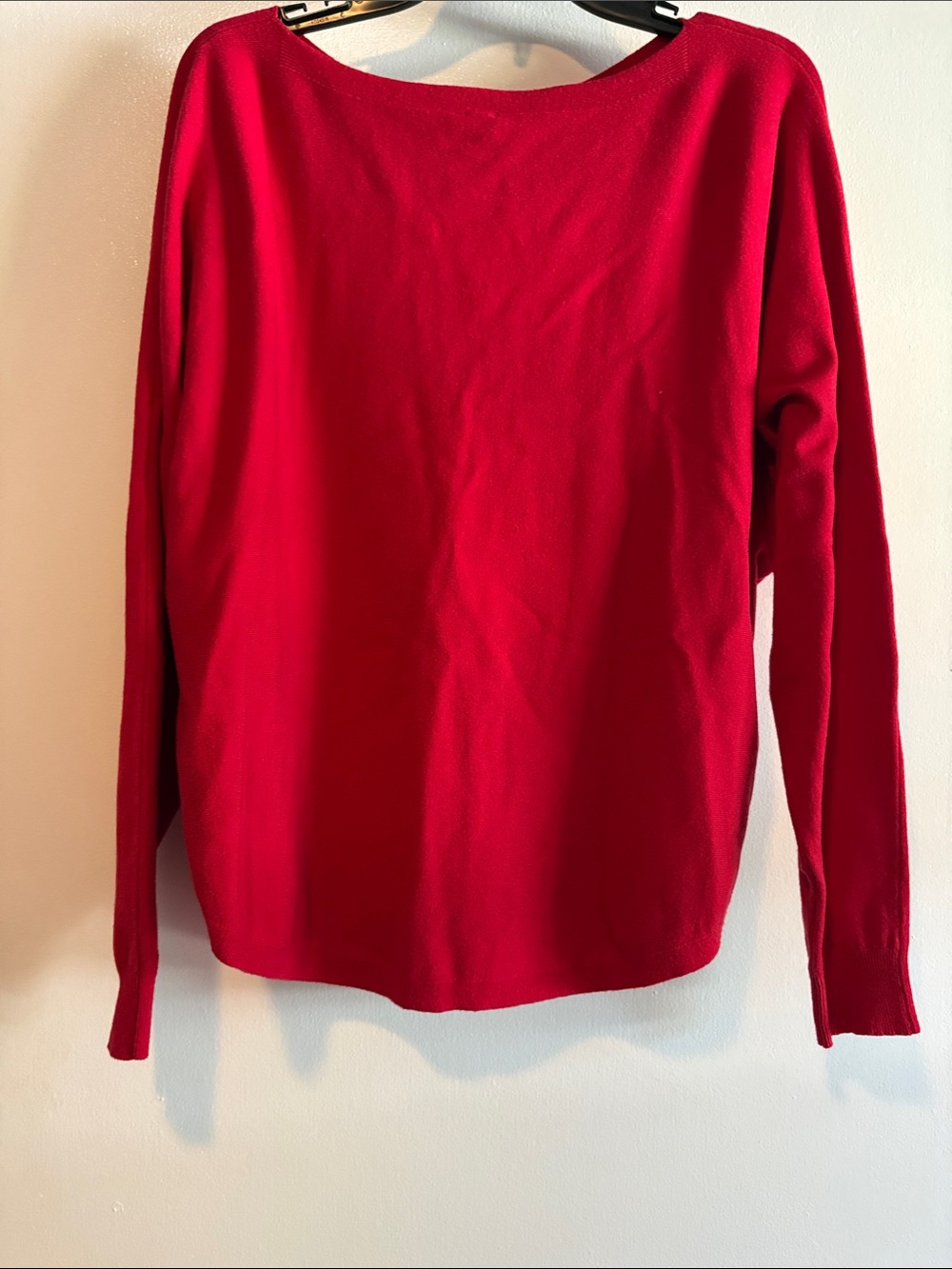 VILA Red Rhinestone Knit Sweater - Picture 4 of 4